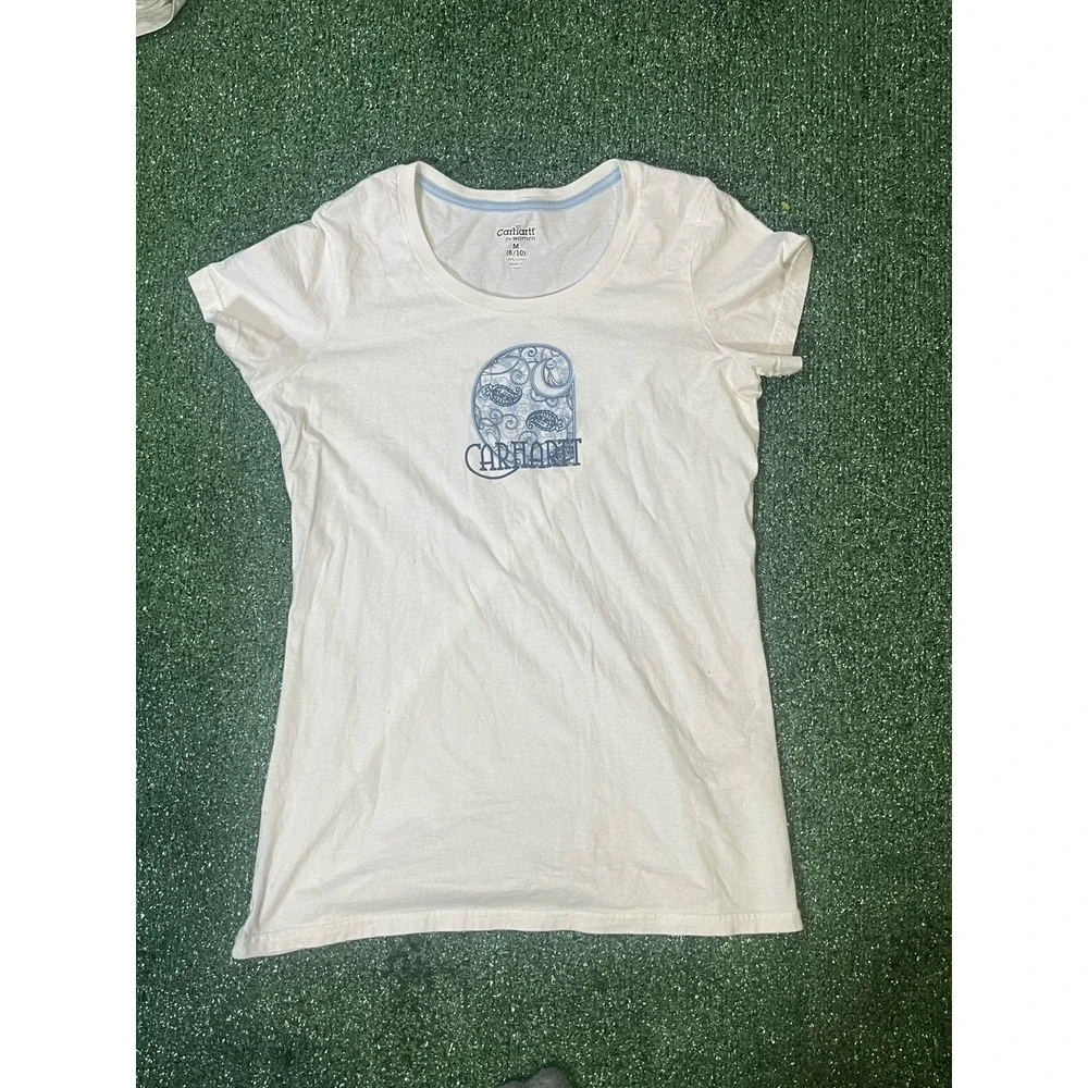 Vintage Carhartt Women's Graphic T-Shirt - Picture 1 of 3